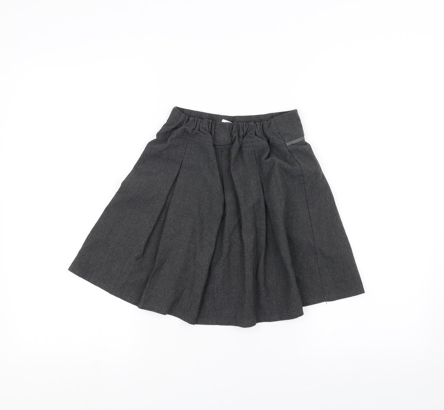 TU Girls Grey   A-Line Skirt Size 8 Years - School