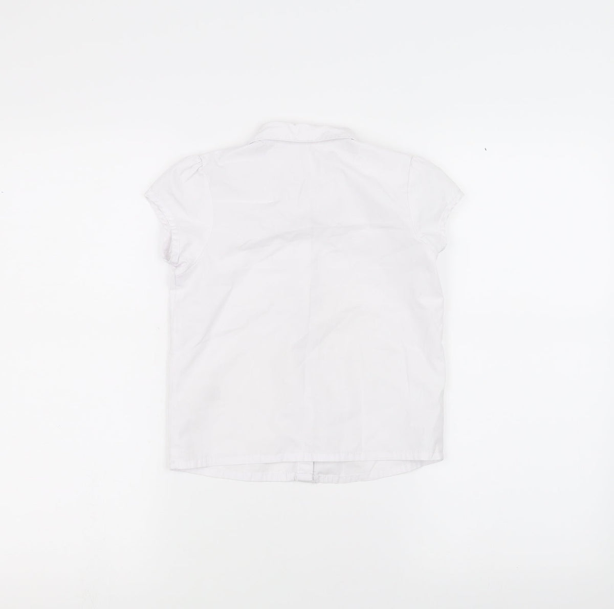 George Boys White   Basic Button-Up Size 6-7 Years
