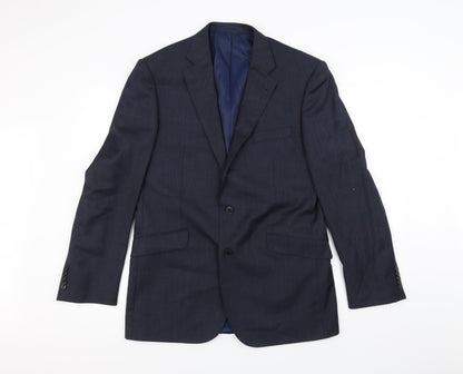 Mens UK Size 40 Taylor & Wright Regular Black Suit Jacket