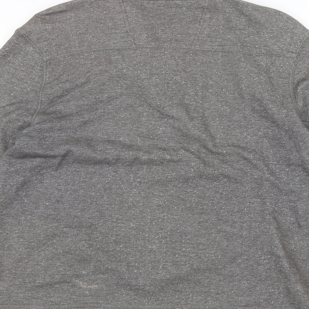 Mens UK Size M BOSTON CREW Grey Jacket