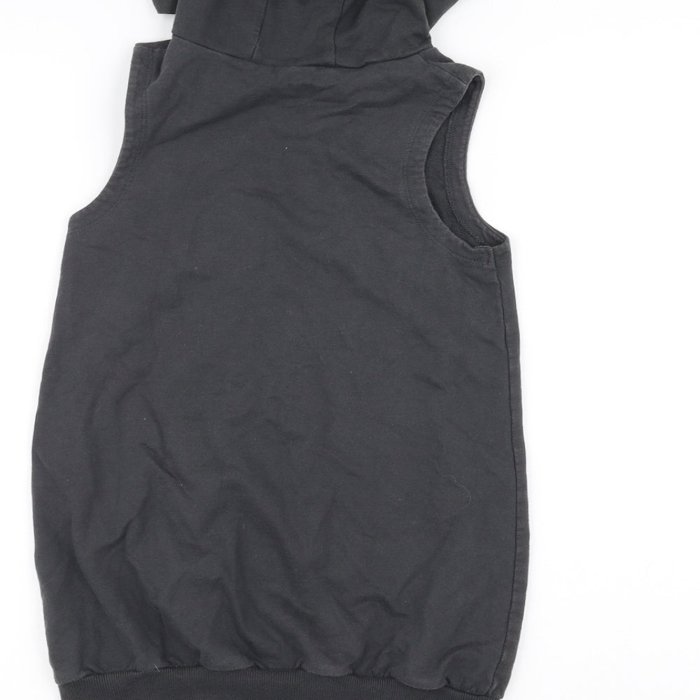 NEXT Girls Grey   Full Zip Hoodie Size 9 Years