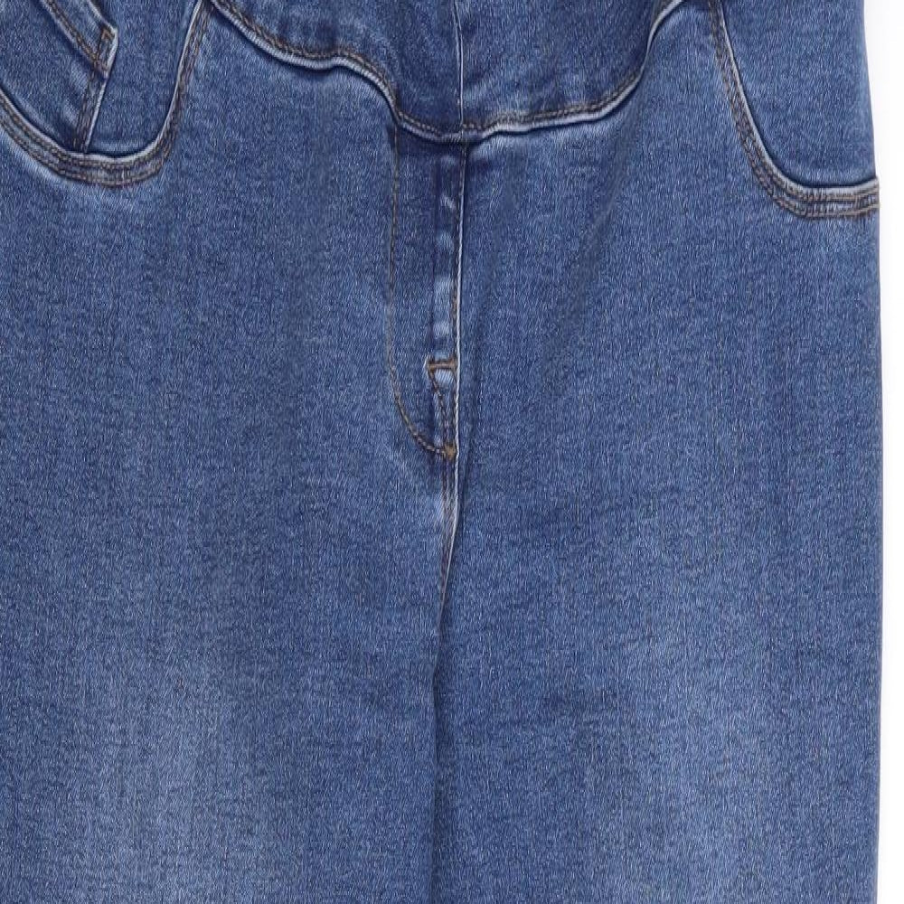 NEXT Womens Blue   Skinny Jeans Size 12 L28 in