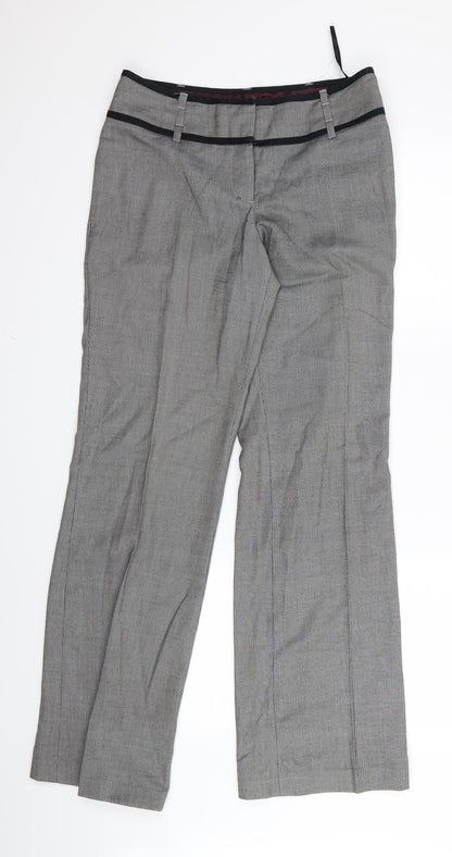 Womens UK Size L NEXT Regular Fit  Grey Trousers
