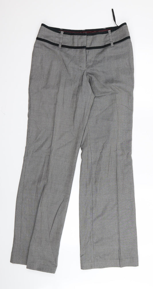 Womens UK Size L NEXT Regular Fit  Grey Trousers