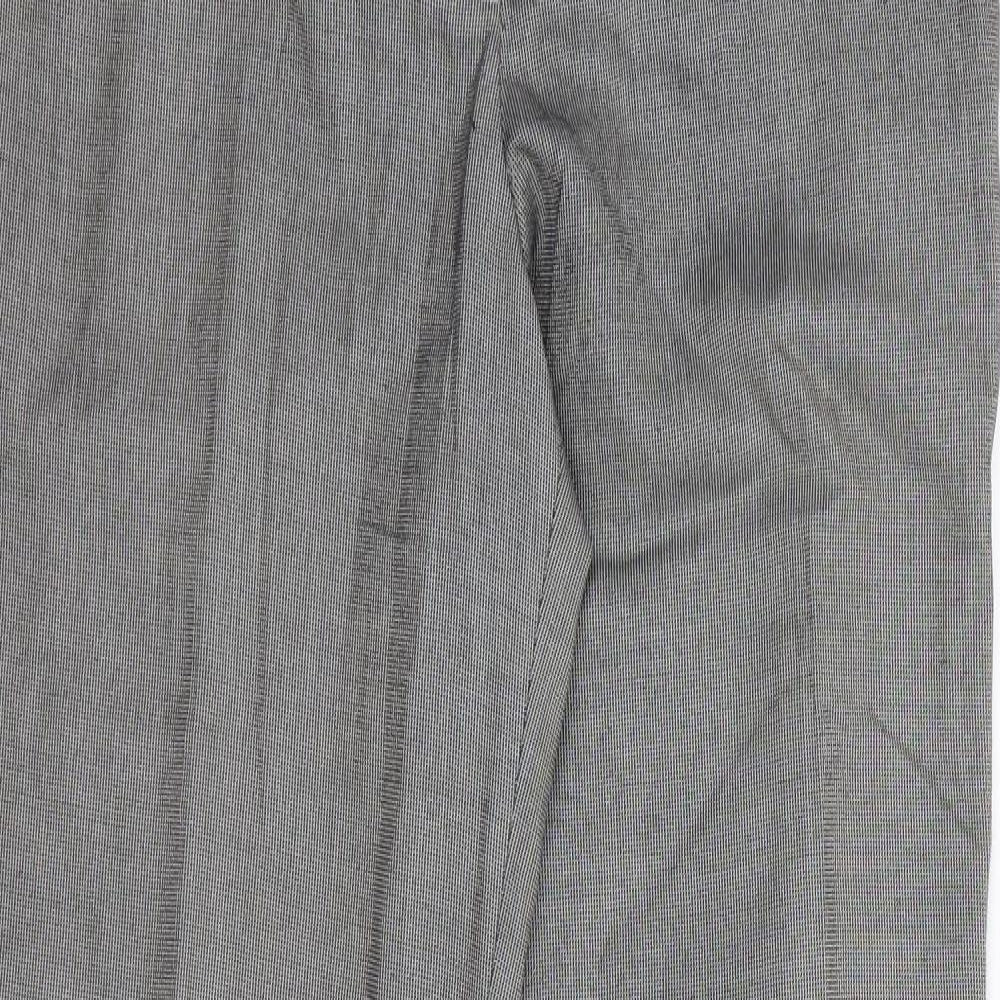 Womens UK Size L NEXT Regular Fit  Grey Trousers