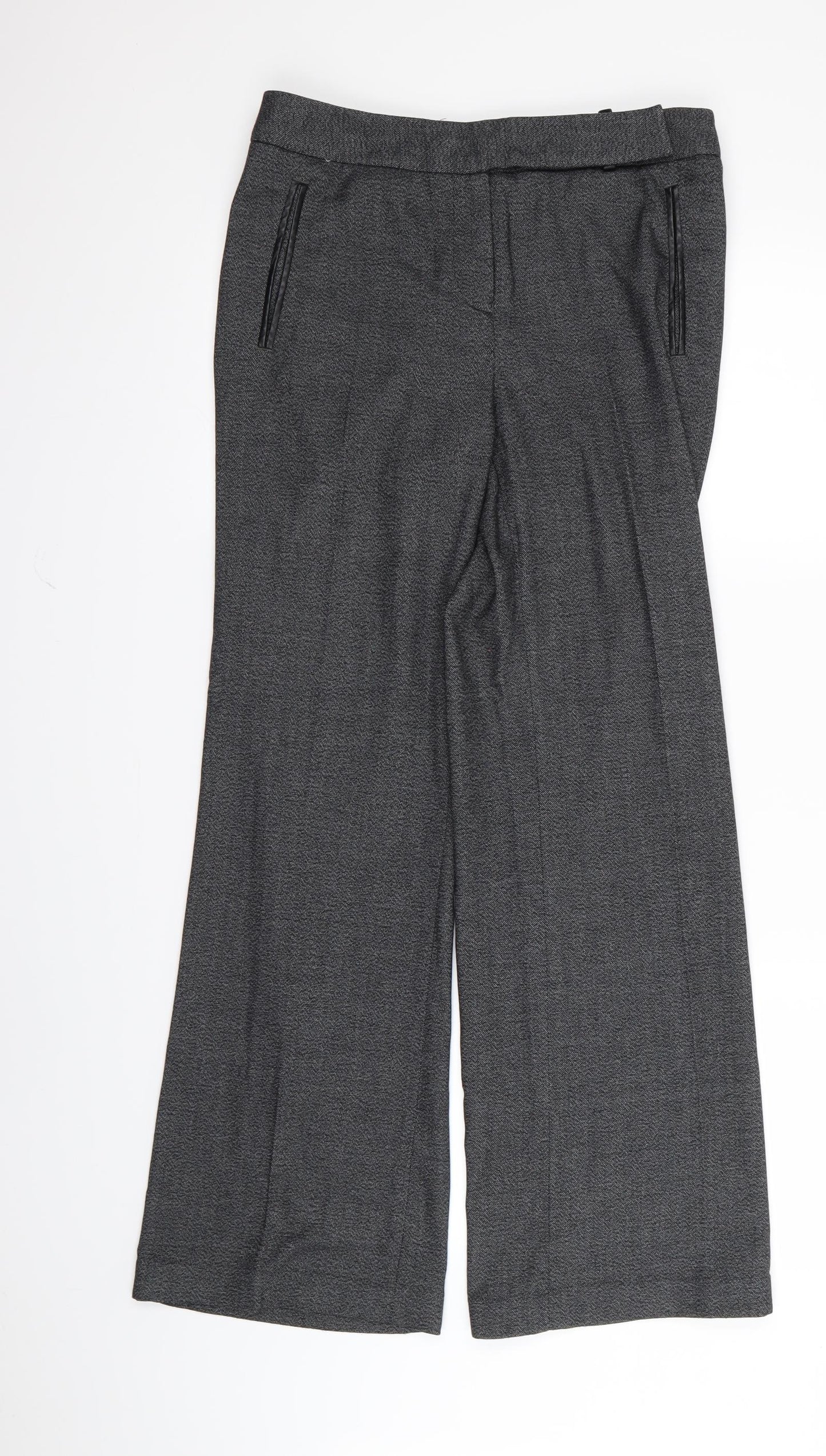Womens UK Size 8 NEXT Regular Fit  Grey Trousers