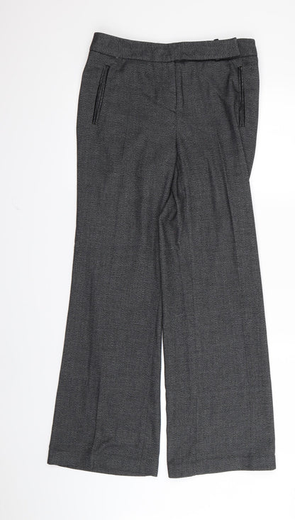 Womens UK Size 8 NEXT Regular Fit  Grey Trousers