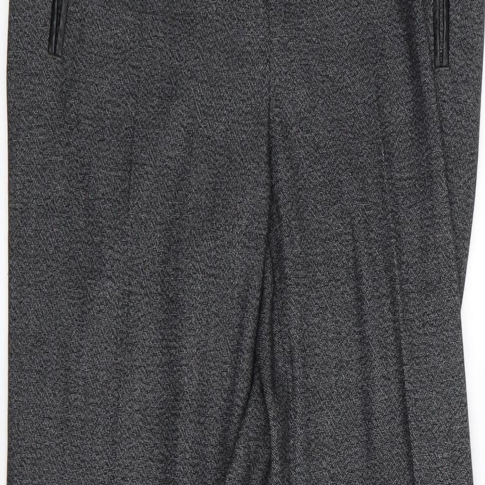 Womens UK Size 8 NEXT Regular Fit  Grey Trousers