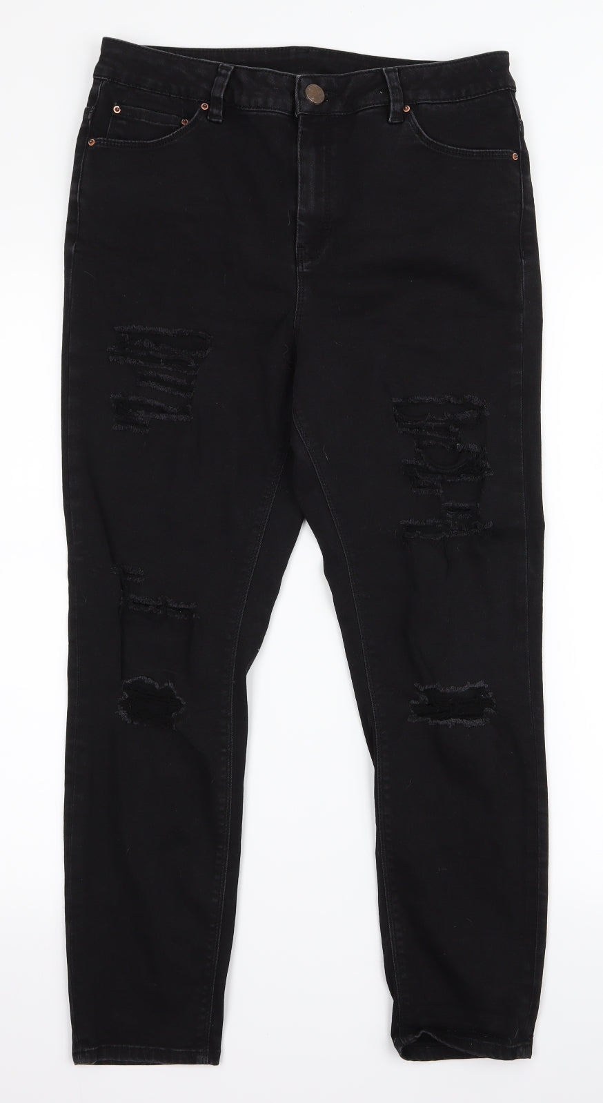 ASOS Womens Black   Skinny Jeans Size 32 L25 in - m