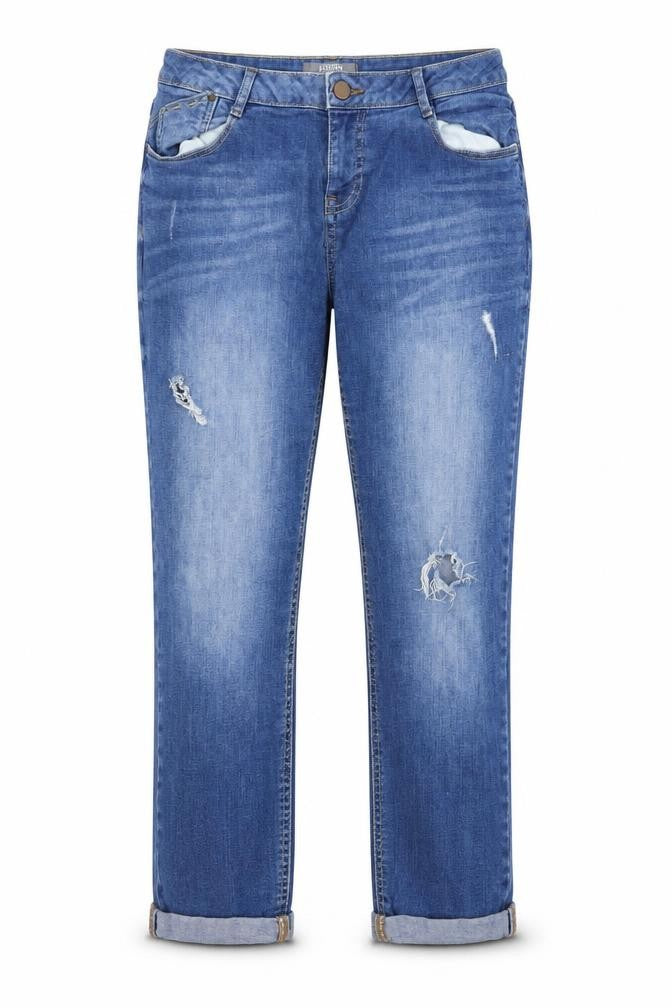 Womens UK Size 10 Dorothy Perkins Regular Fit Bootcut Blue Jeans