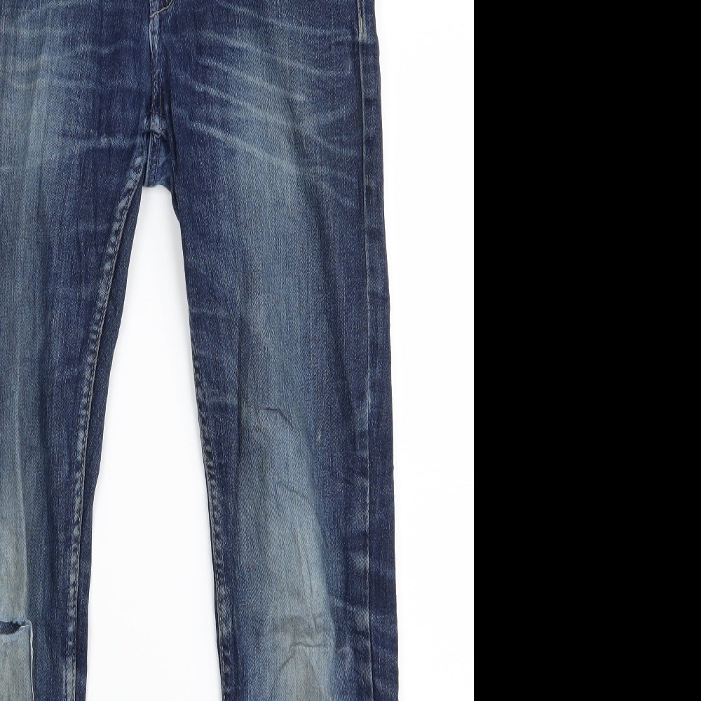 lindex blue Womens Blue   Skinny Jeans Size 28 L28 in