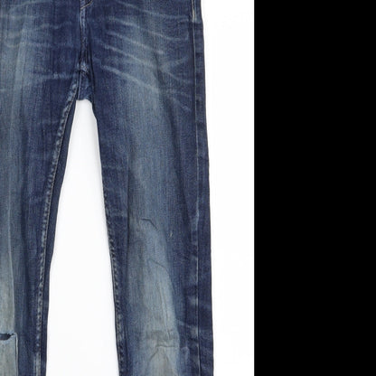 lindex blue Womens Blue   Skinny Jeans Size 28 L28 in