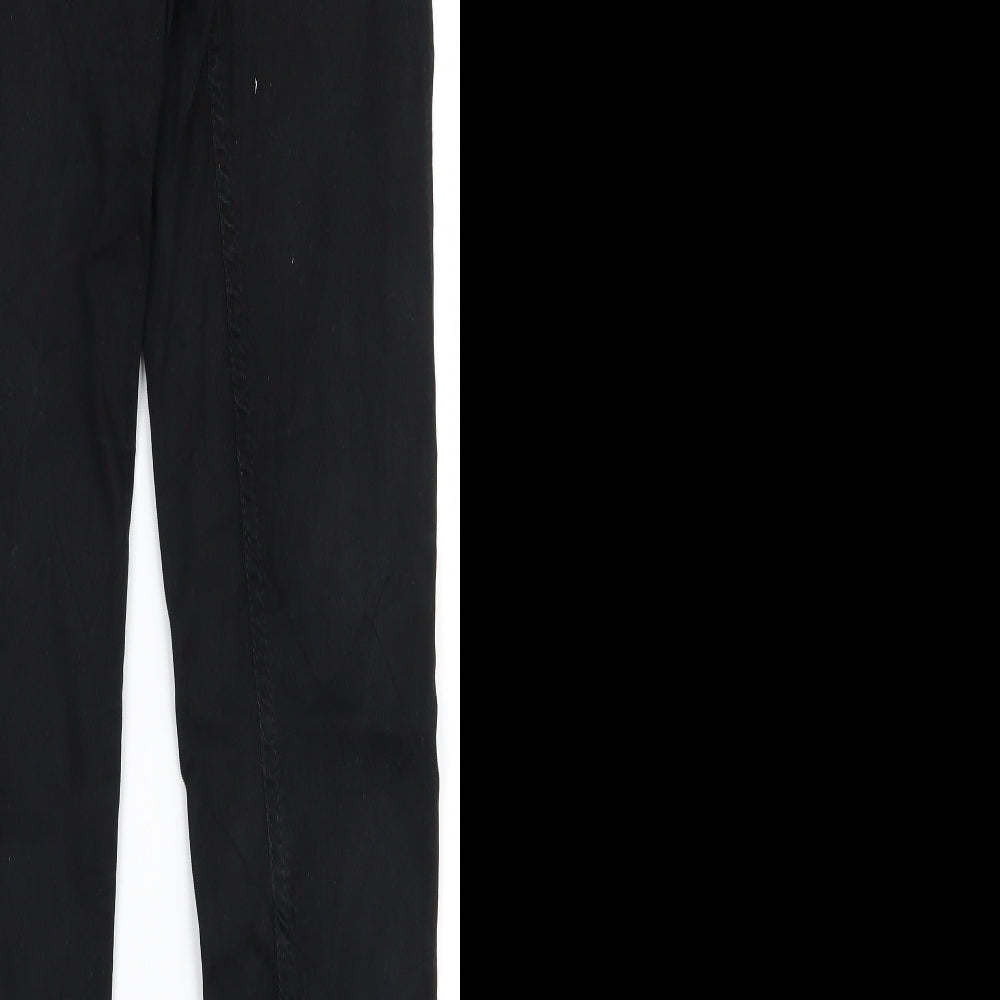 Womens UK Size S molly Regular Fit Skinny Black Jeans