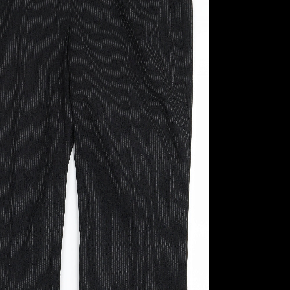 Womens UK Size 16 Marks and Spencer Regular Fit  Black Trousers