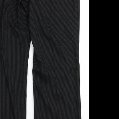 Womens UK Size 16 Marks and Spencer Regular Fit  Black Trousers