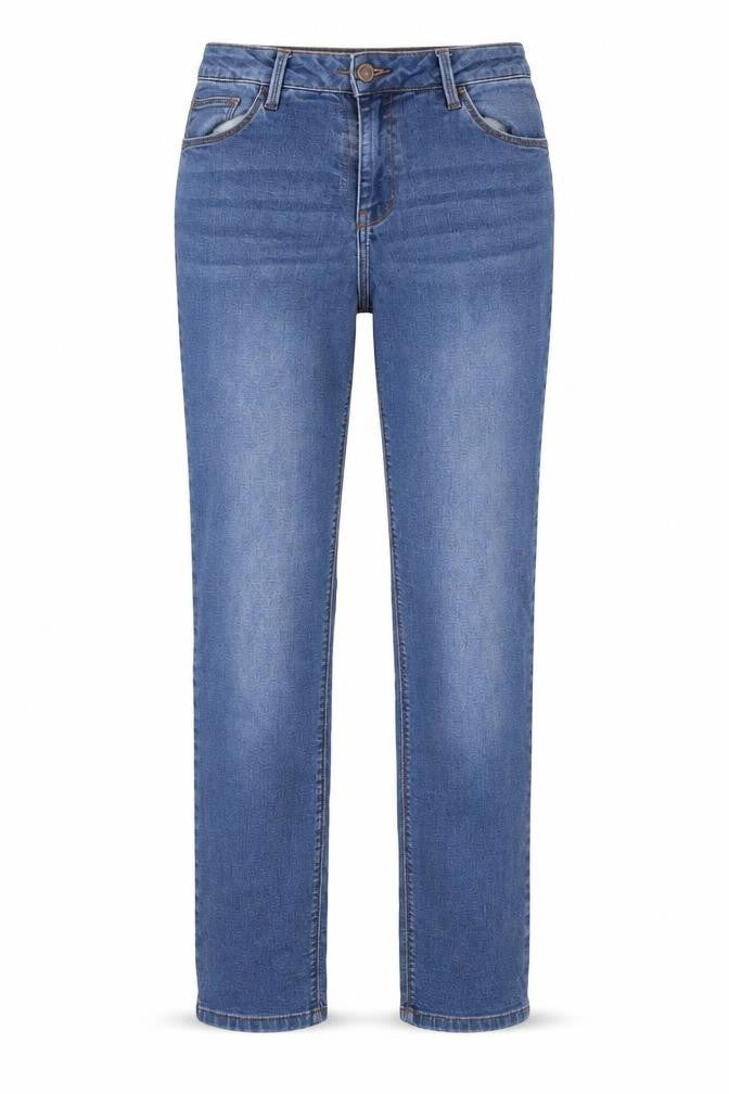Womens UK Size 8 Preworn Regular Fit Bootcut Blue Jeans