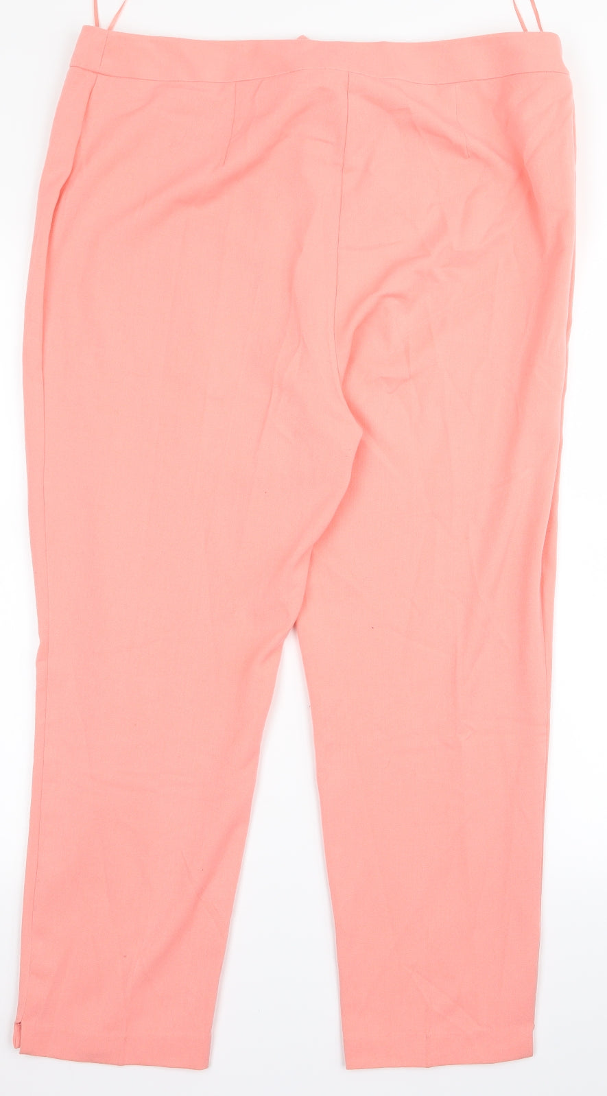 m&s Womens Pink   Trousers  Size 16 L24 in