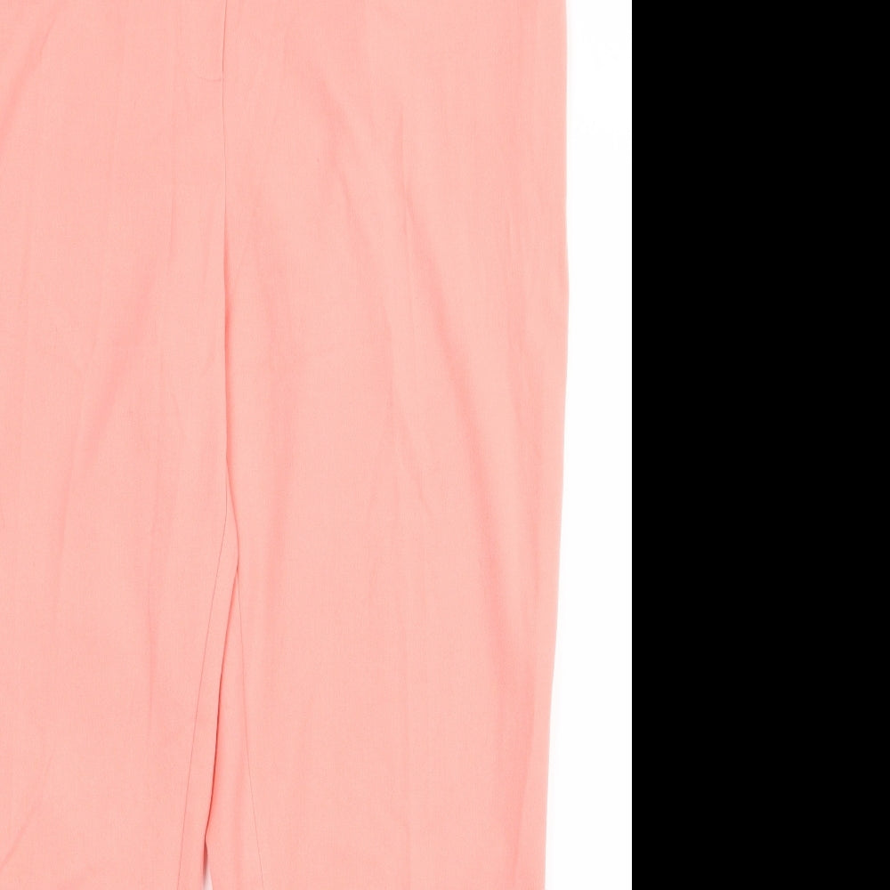 m&s Womens Pink   Trousers  Size 16 L24 in