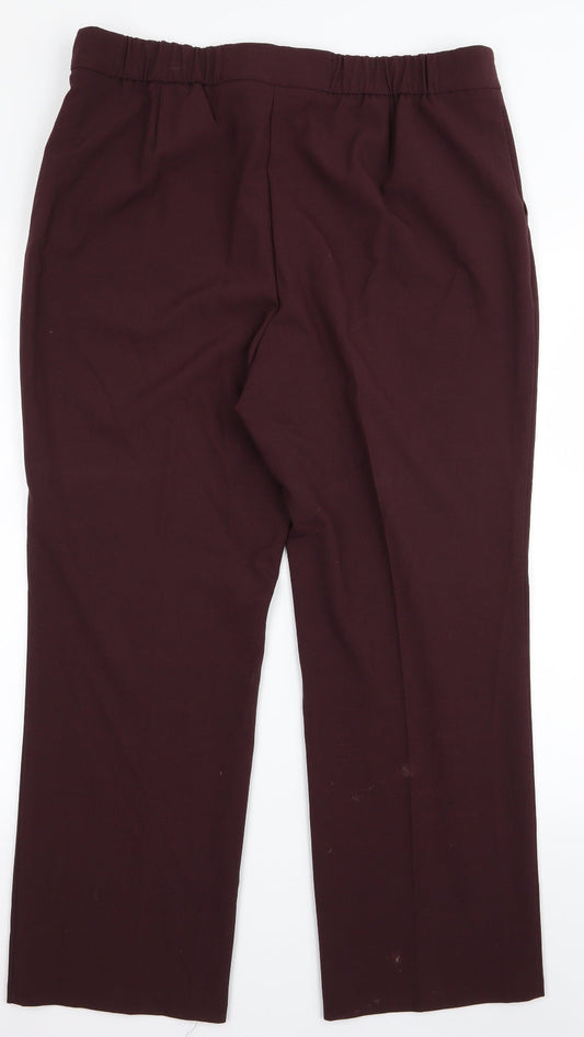 Classic Womens Brown   Trousers  Size 16 L23 in
