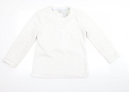 Preworn Womens White   Pullover Jumper Size XS