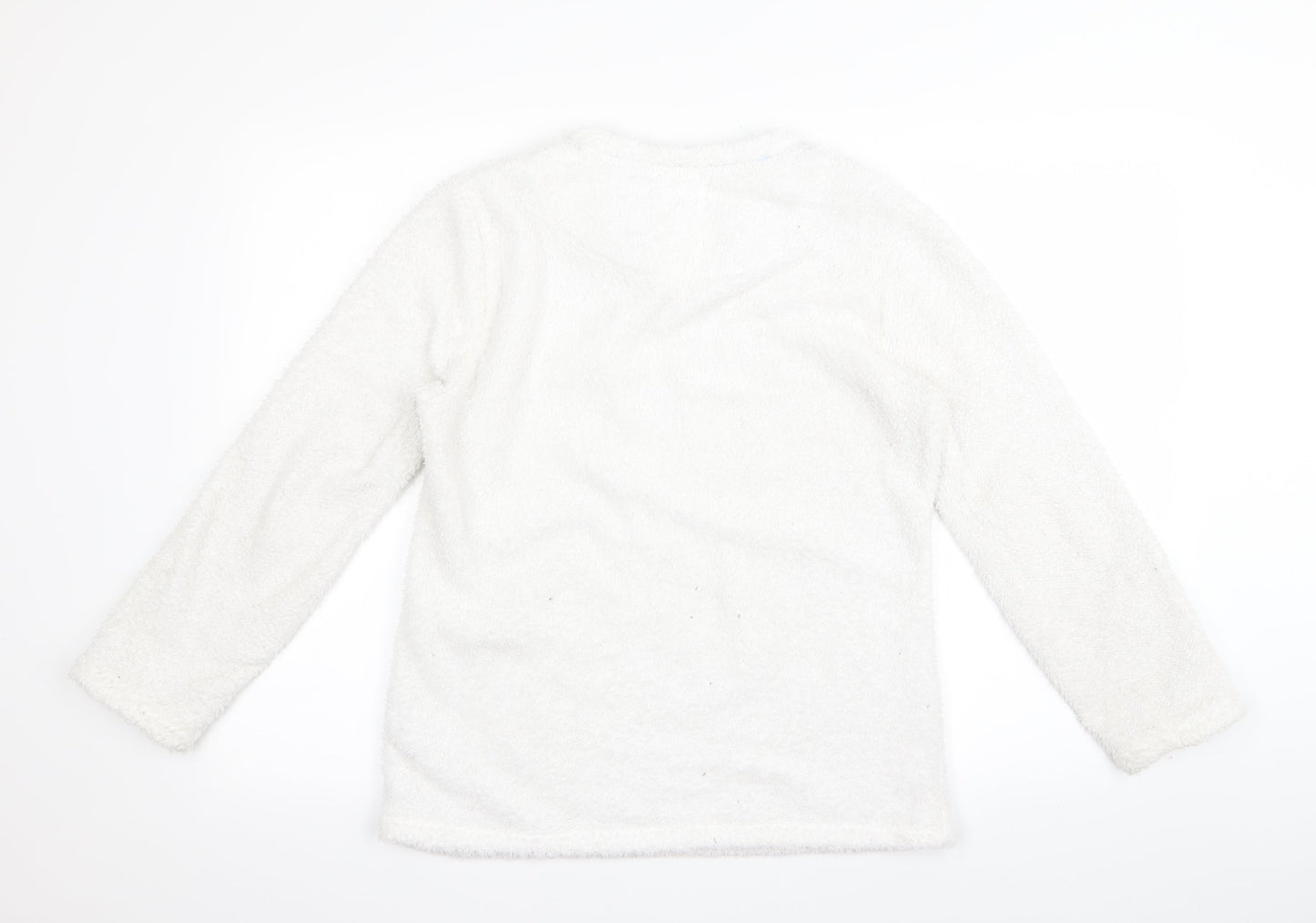 Preworn Womens White   Pullover Jumper Size XS