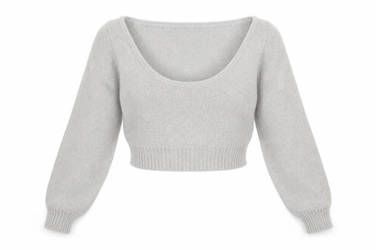 PRETTYLITTLETHING Womens Grey   Pullover Jumper Size S