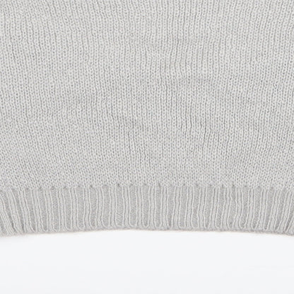 PRETTYLITTLETHING Womens Grey   Pullover Jumper Size S