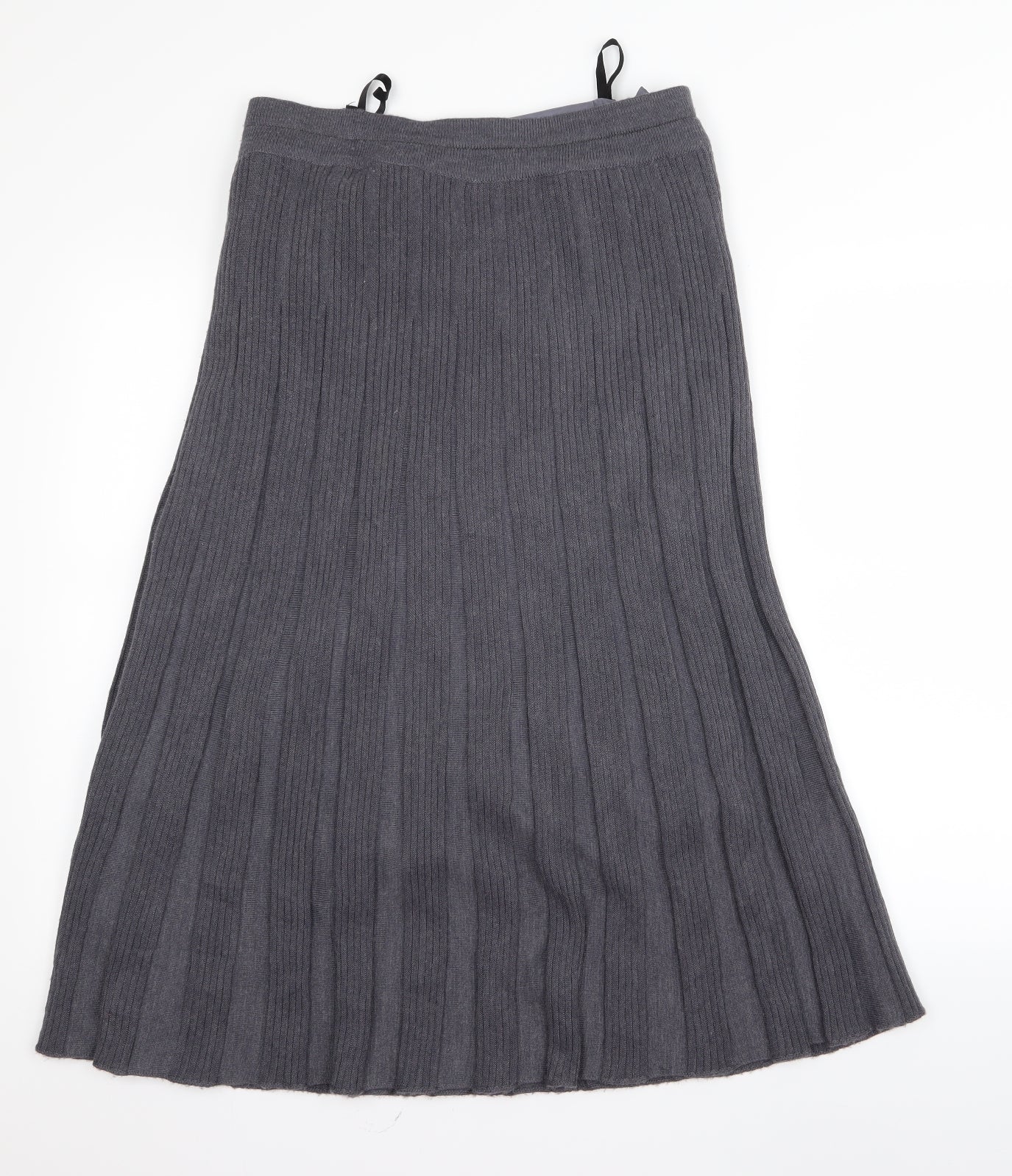 Preworn Womens Grey  Rayon A-Line  Size 10