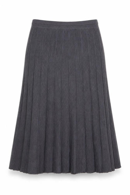 Womens Grey  Rayon A-Line  Size 10