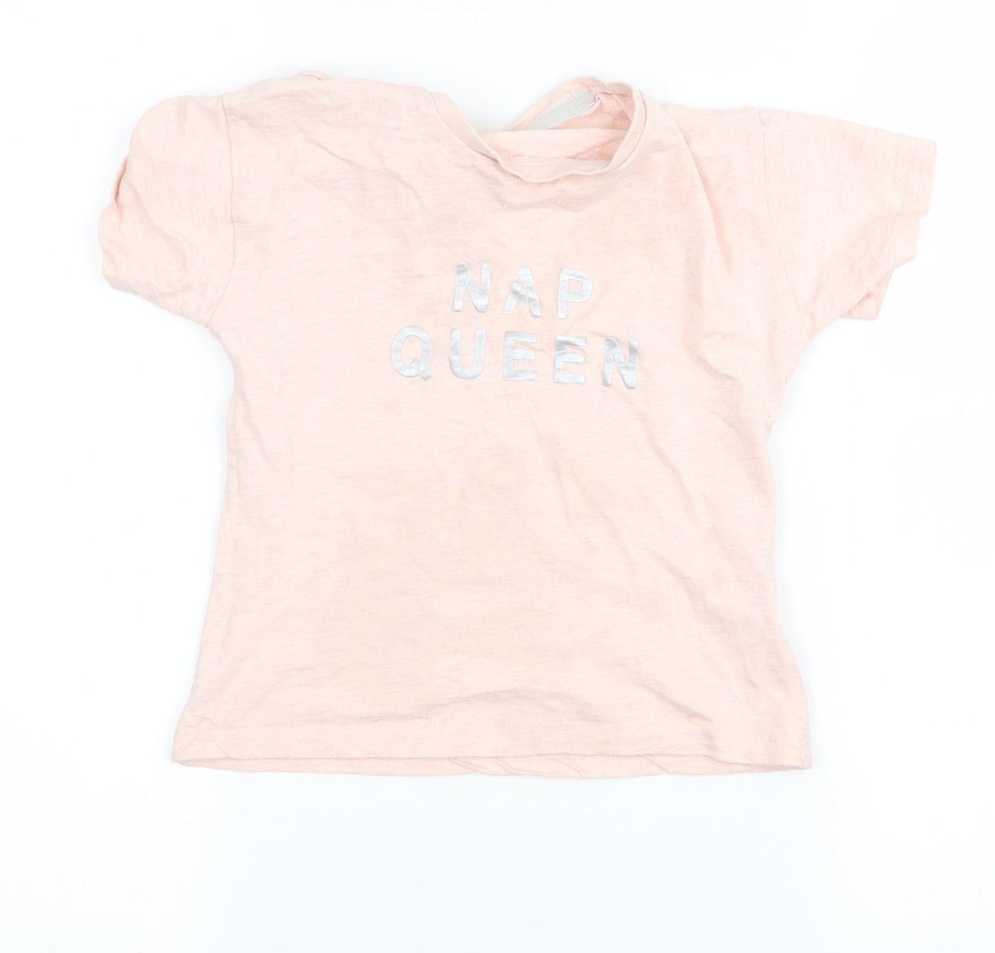 George Girls Pink  Rayon Basic T-Shirt Size 8 Years  - nap queen