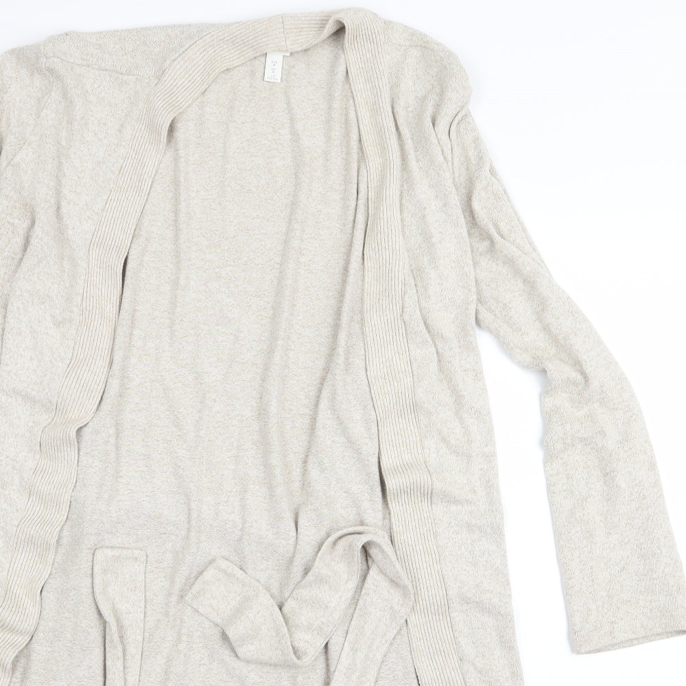Preworn Womens Beige   Cardigan Jumper Size M