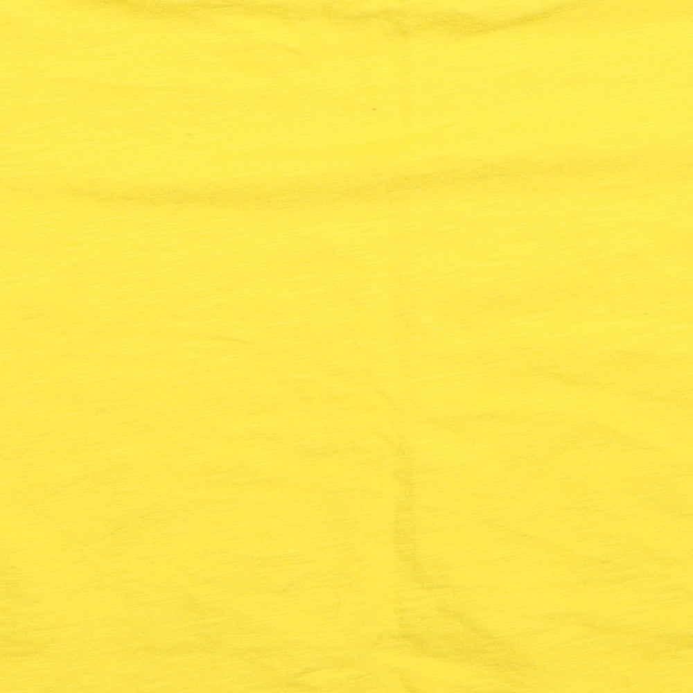 kandy Girls Yellow   Cropped T-Shirt Size 10-11 Years