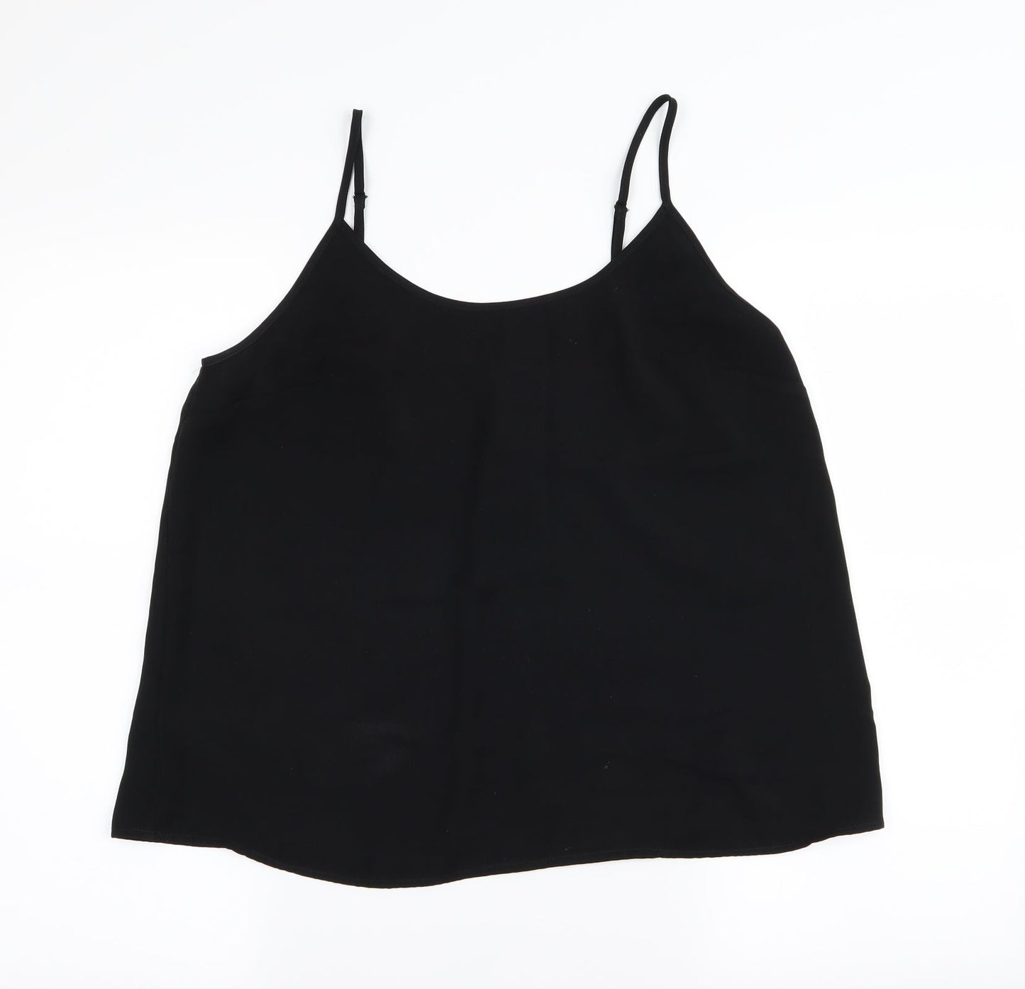 Womens UK Size 12 NEXT Black Basic Blouse