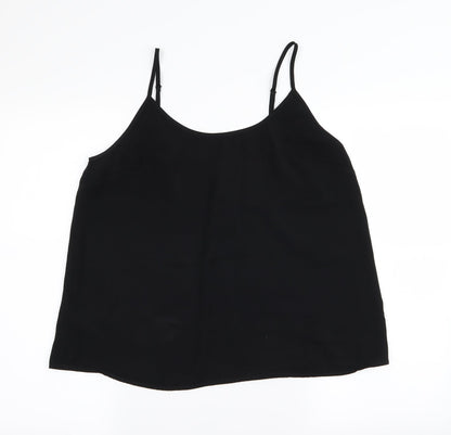 Womens UK Size 12 NEXT Black Basic Blouse