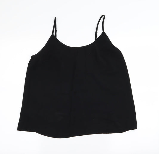 Womens UK Size 12 NEXT Black Basic Blouse