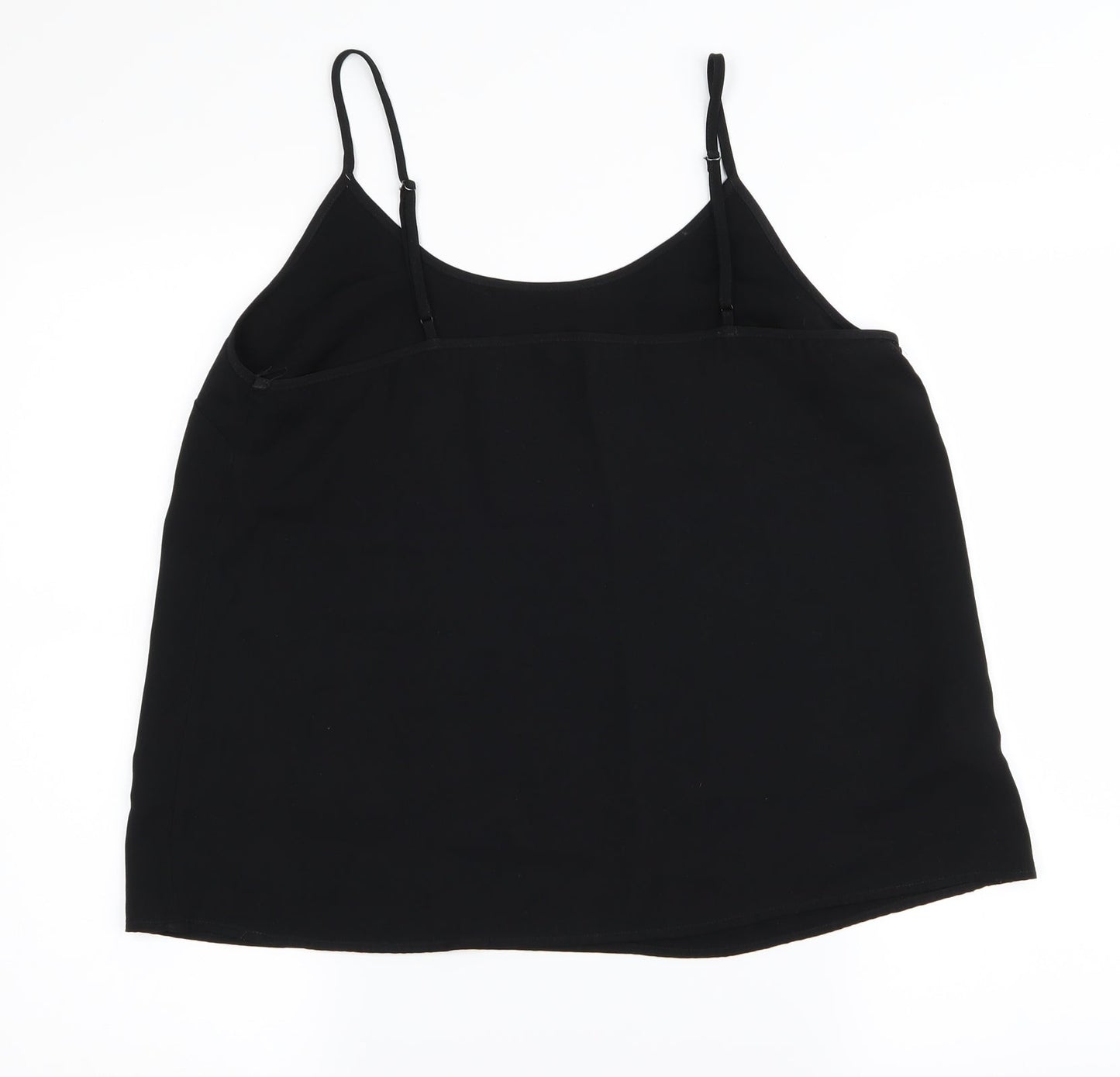 Womens UK Size 12 NEXT Black Basic Blouse