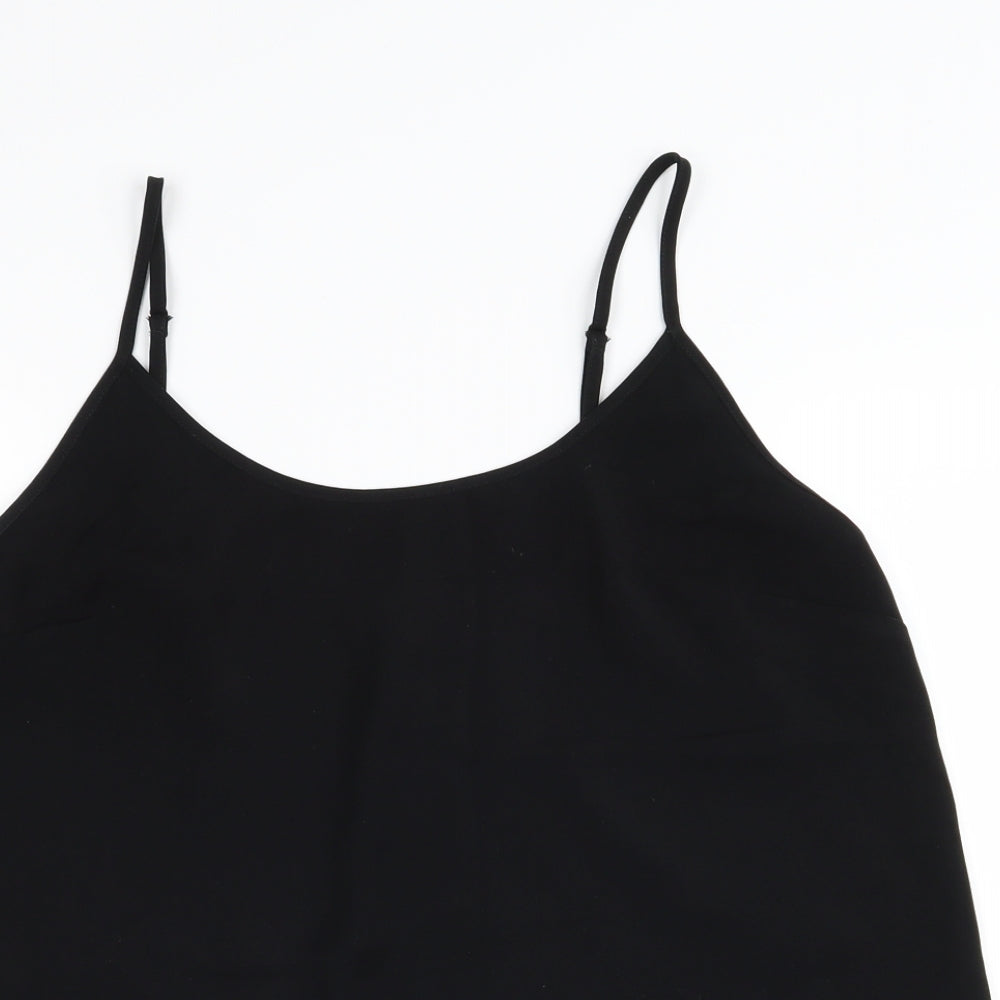 Womens UK Size 12 NEXT Black Basic Blouse