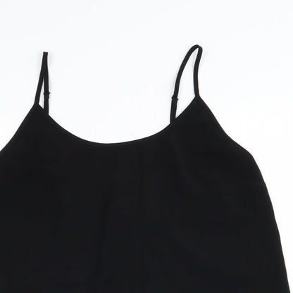 Womens UK Size 12 NEXT Black Basic Blouse