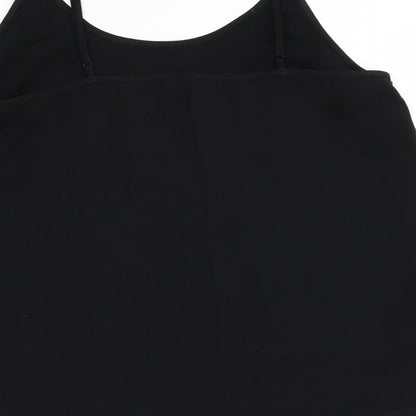 Womens UK Size 12 NEXT Black Basic Blouse
