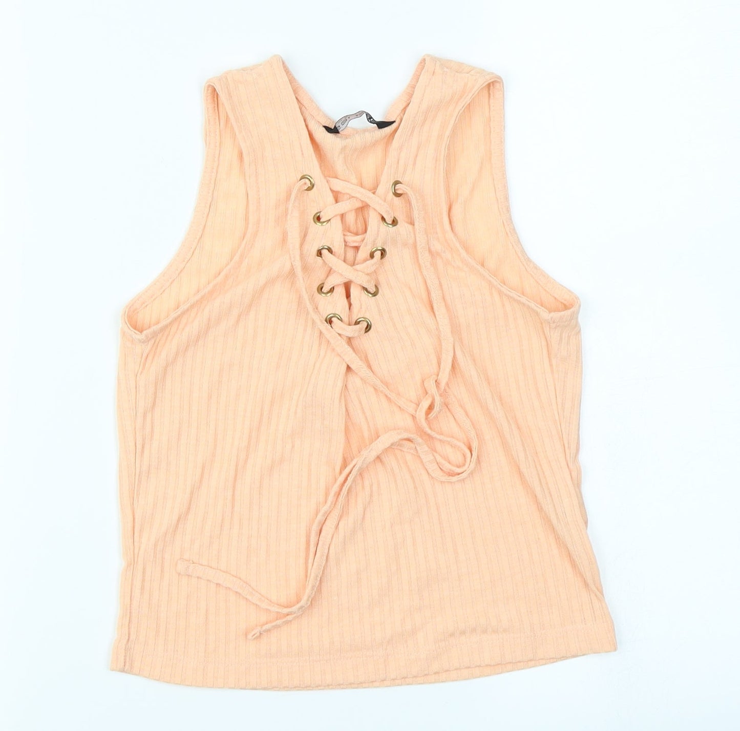 Select Womens Orange   Basic Tank Size 6