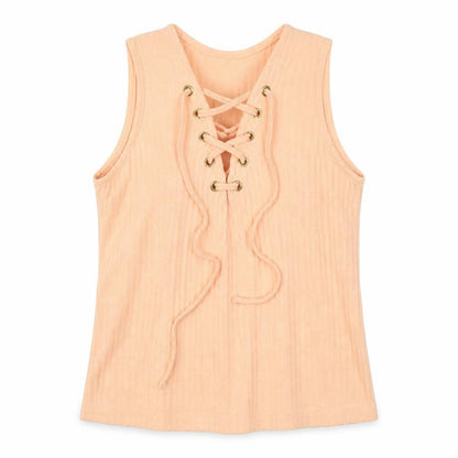 Select Womens Orange   Basic Tank Size 6