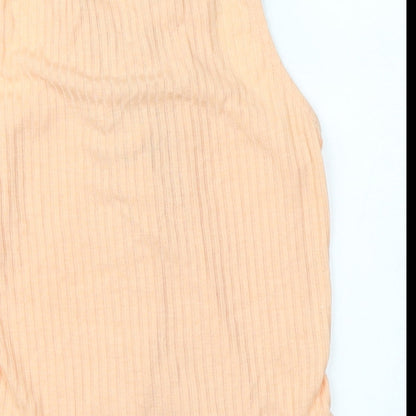 Select Womens Orange   Basic Tank Size 6