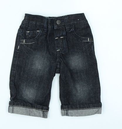 NEXT Baby Blue  Denim Cargo Jeans Size 3-6 Months