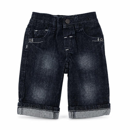 Next Baby Blue  Denim Cargo Jeans Size 3-6 Months