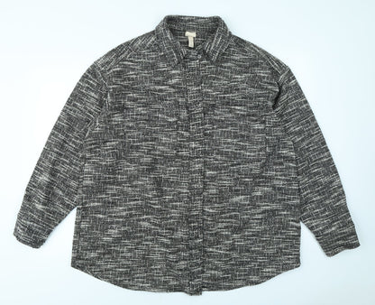 Womens UK Size L H&M Grey Jacket