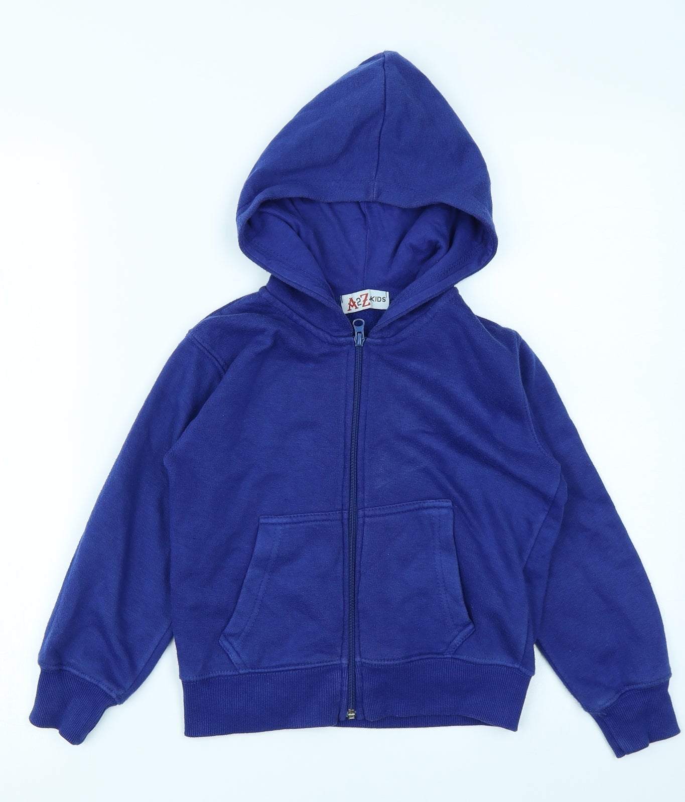 A2Z 4 kids Boys Blue   Full Zip Hoodie Size 5-6 Years