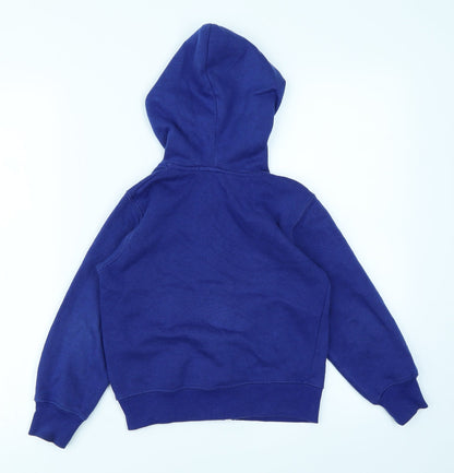A2Z 4 kids Boys Blue   Full Zip Hoodie Size 5-6 Years