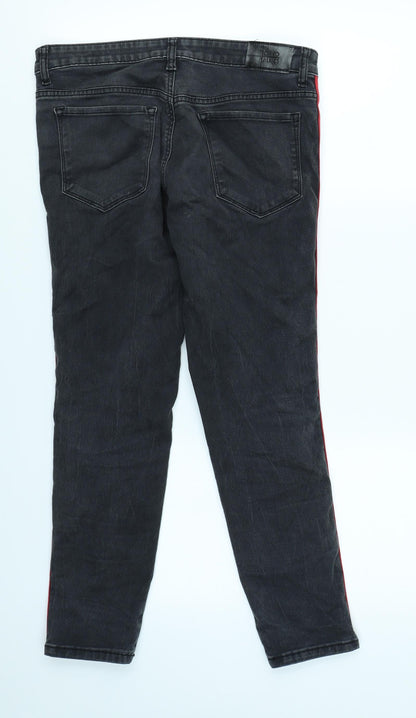 Tokyo Talkies Womens Grey  Denim Skinny Jeans Size 32 in L25 in