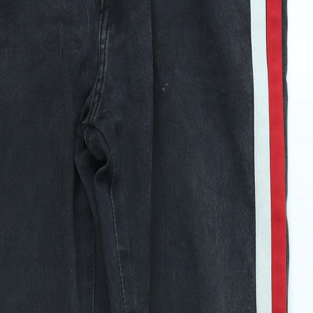 Tokyo Talkies Womens Grey  Denim Skinny Jeans Size 32 in L25 in