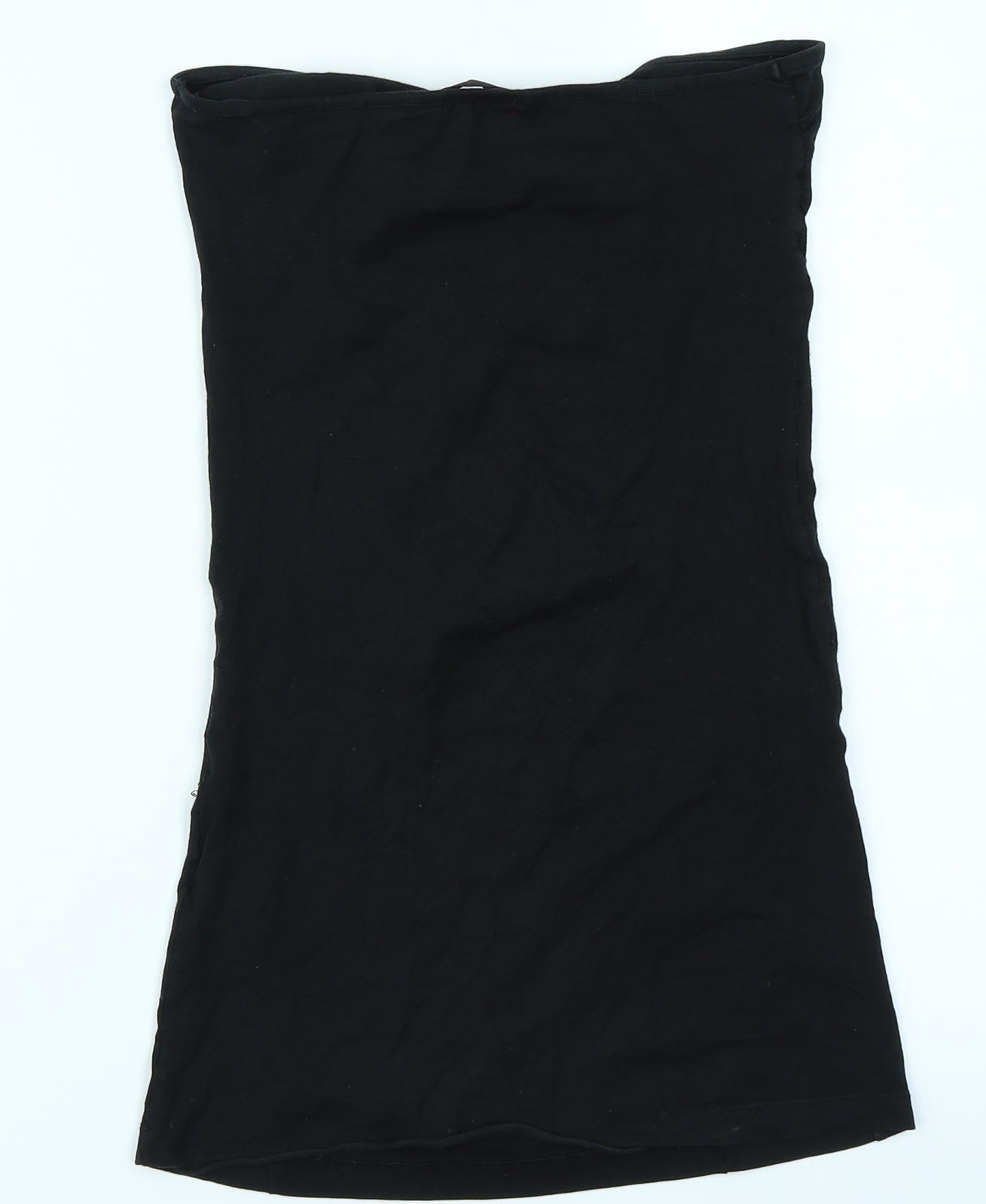 Miss Selfridge Womens Black   Basic T-Shirt Size 8